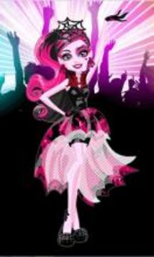 Draculaura Dress up and Makeup Monsters Games游戲截圖2