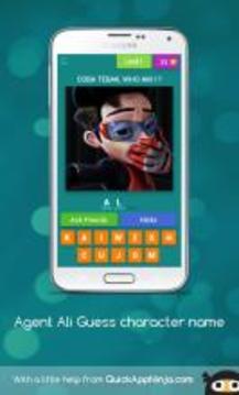 Agent Ali Guess Character Name游戲截圖1