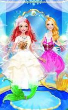 Princess Mermaid Wedding Salon游戲截圖2