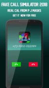 Fake Call From P J Masks游戲截圖2