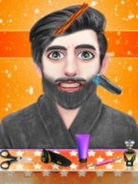 Celebrity Stylist Beard Makeover Salon Game游戲截圖3