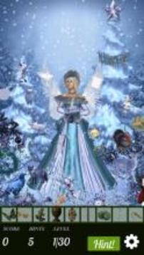 Hidden Object Search - Frost Fairies游戲截圖1