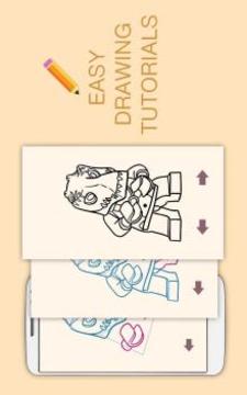 Draw Drawings Minifigures of Lego Legends of Chima游戲截圖1