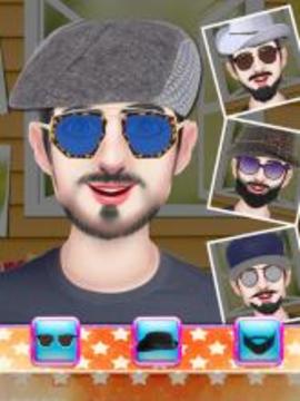 Celebrity Stylist Beard Makeover Salon Game游戲截圖2