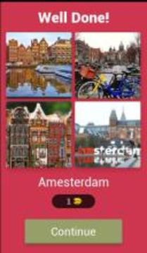 4 Pics 1 Word : The City Quiz游戲截圖2