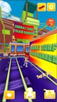 Subway Surf Train Runner游戲截圖2