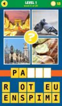 4 Pics 1 Word: Renaissance游戲截圖1