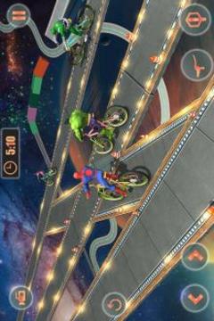 Impossible Superhero Hill Climb BMX Stunt Racing游戲截圖5
