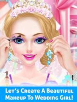 Royal Princess: Wedding Makeup Salon Games游戲截圖5