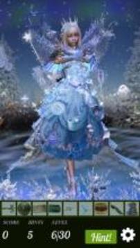 Hidden Object Search - Frost Fairies游戲截圖4