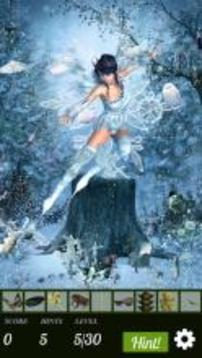 Hidden Object Search - Frost Fairies游戲截圖3