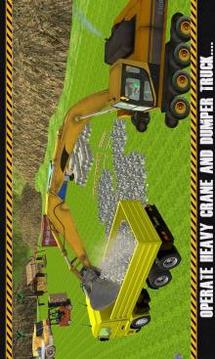 Real Builder Road Construction 2018游戏截图2