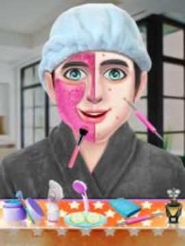 Celebrity Stylist Beard Makeover Salon Game游戲截圖4