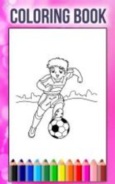 How To Color soccer游戲截圖1