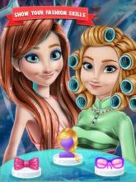 Ice Princess Hair Salon游戏截图3