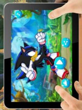 Super Shadow Sonic Run游戲截圖1