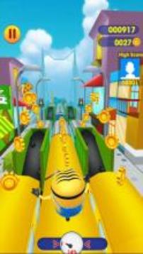 Subway Banana Run Minion Rush Dash游戲截圖4