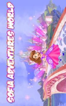 Princess Sofia Adventures World runner Jungle游戲截圖1