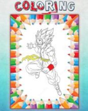 How To Color Dragon Ball Z -dbz new games游戲截圖1