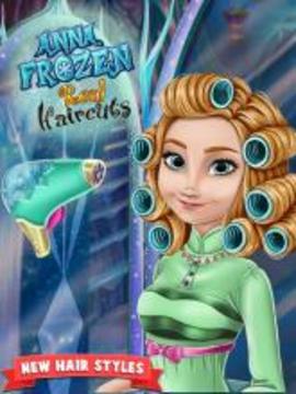 Ice Princess Hair Salon游戏截图1