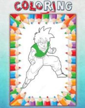 How To Color Dragon Ball Z -dbz new games游戲截圖3