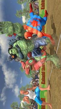 Superheroes Kabaddi Mayhem : Kabaddi Fighting Hero游戲截圖2