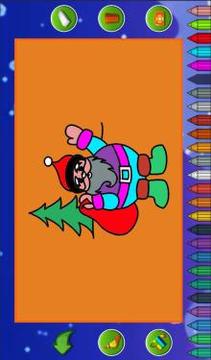 Coloring Book of Christmas游戲截圖2