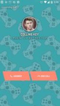Fake Call From collins Key游戲截圖2