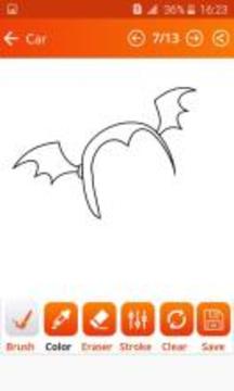 How To Draw Vampirina (Vampirina games)游戲截圖2