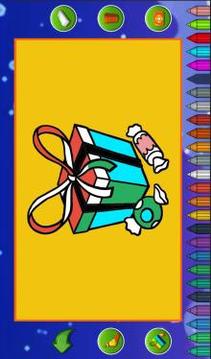 Coloring Book of Christmas游戲截圖3