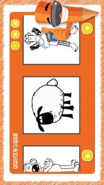 Shaun Coloring The Sheep Book游戲截圖2