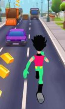 Subway Super Titans Go runner dash游戲截圖2