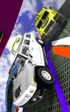 Rocket Car Racing Battle in Plane游戲截圖4