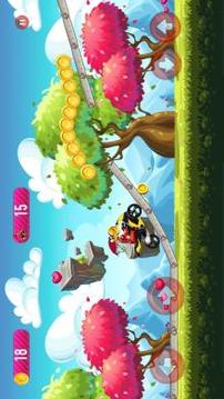 Woody Woodpecker Motorbike游戲截圖4