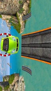 Extreme Car Stunt Rider: Jeep Car Games 3D游戲截圖1