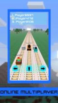 Mine Cart Minecraft Adventures游戲截圖1