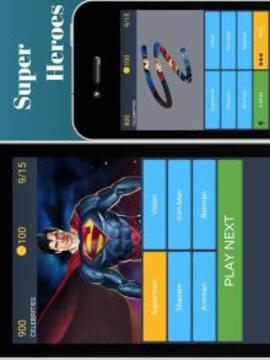 Scratch & Guess the Super Heroes, Movies, Animals游戲截圖3