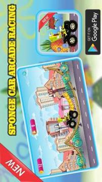 Sponge Car Arcade Racing游戲截圖2
