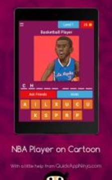 Guess The NBA Player on Сaricature游戲截圖4