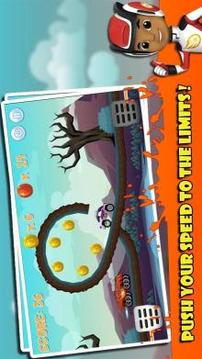 Blaze Monster Cars : Hill Racing游戲截圖1