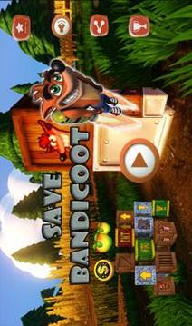 Super Adventure of Crash Bandicoot 3D游戲截圖1