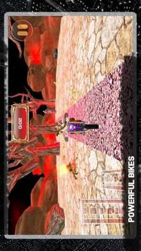 Ghost Bike Rider 3D : Highway Stunts游戲截圖3