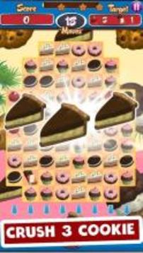 Yummy Cookie Jam Crumble游戲截圖1