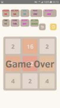 2048 Plus++ Puzzle Game游戲截圖2