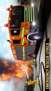 Real City Heroes Fire Fighter Games 2018 *游戲截圖1
