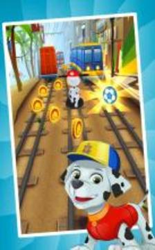Paw Puppy - Subway patrol surf游戲截圖1