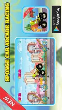 Sponge Car Arcade Racing游戲截圖1