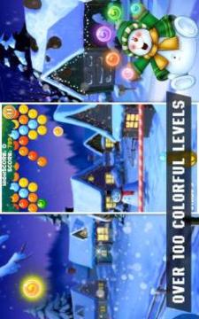 Christmas Bubble Shooter 2018: Funny Balls!游戲截圖2