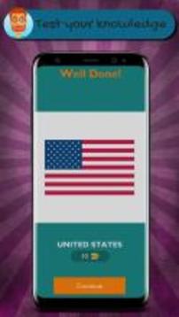 Worldwide Countries Flags Quiz游戲截圖2