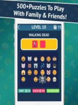 Emoji Quiz - Guess The Emoji! Word Guessing Game游戲截圖4
